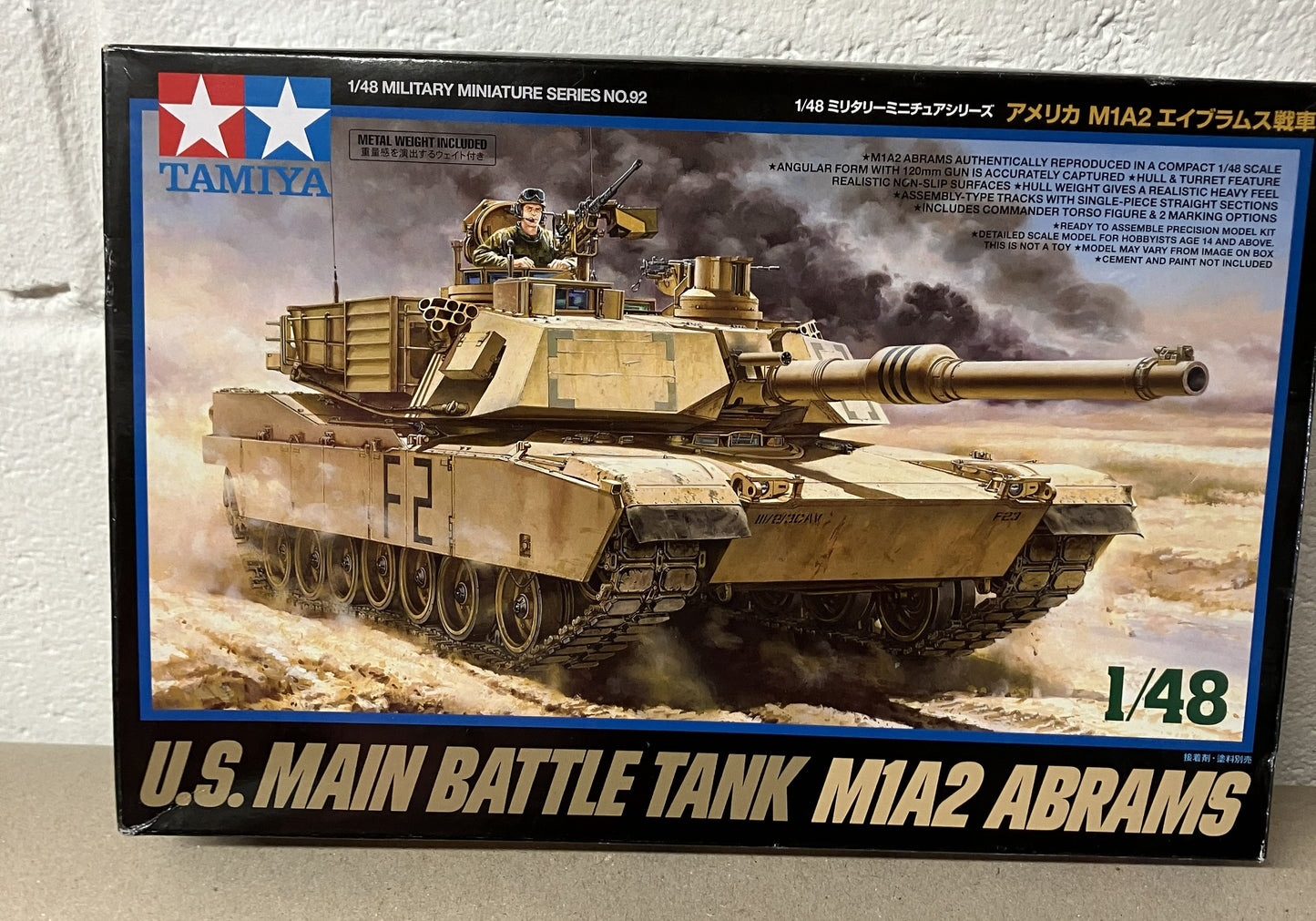 Tamiya US MBT M1A2 ABRAMS 1/48