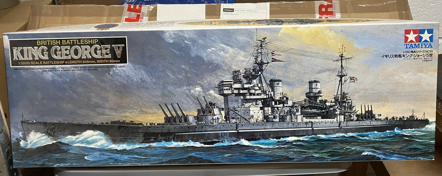1/350 Tamiya King George V Battleship