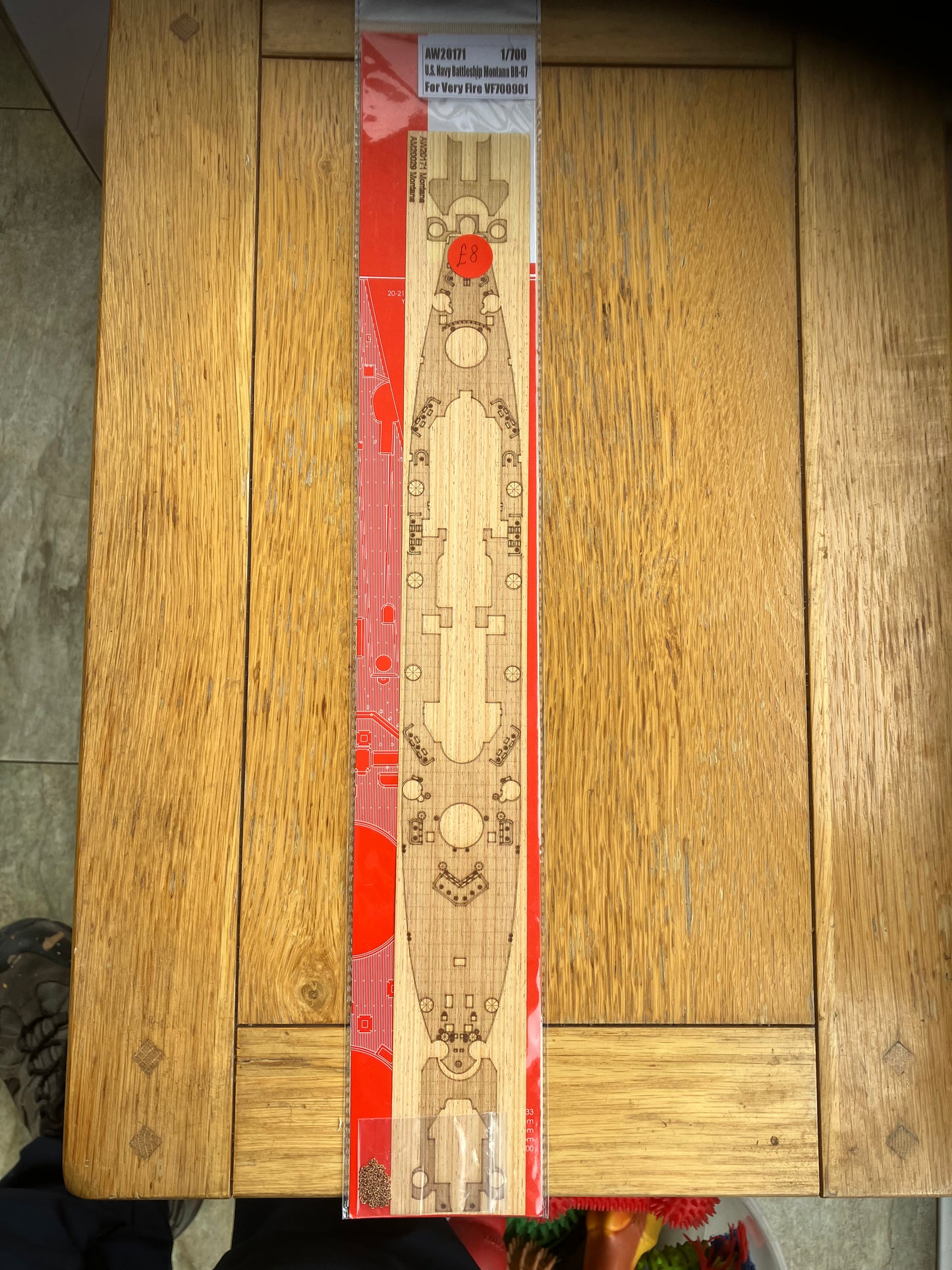 Wood deck 1/700 M0NTNA