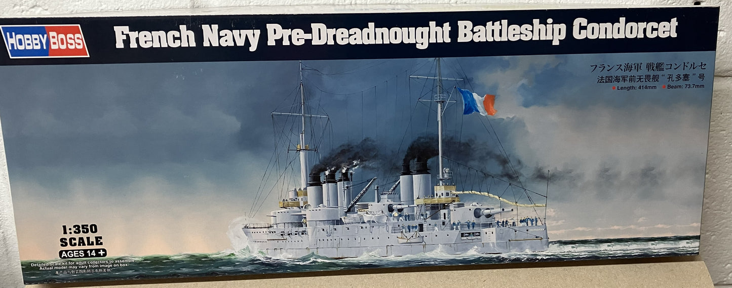 1/350 scale French Battle ship Condorcet